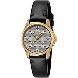[グッチ] 腕時計 G-TIMELESS Gタイムレス シルバー 文字盤 ステンレススチール サファイヤガラス クォーツ 27MM スイス Watch YA126571 レディース ブラック [並行輸入品]