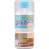和信ペイント(Washi Paint) 水性ウレタンニス つや消しクリヤー 300ml 屋内木部用 ウレタン樹脂配合 低臭・速乾
