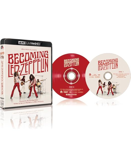 Amazon.co.jp: レッド・ツェッペリン：ビカミング Blu-ray+DVDセット