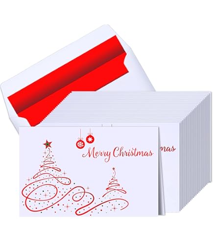 Fulmoon 40 Pcs Christmas Gift Include Christmas Greeting Cards Gold Foiled Cards With Envelopes And Thank You Keychain With Charm Pendent Vintage For Friend Family Thank You For Being Awesome - View #11