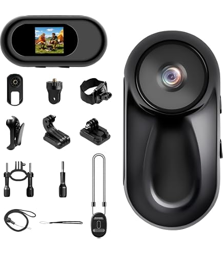 Amazon | 【UHD 4K 画質】 アクションカメラ 120° 超広角小型 Vlog