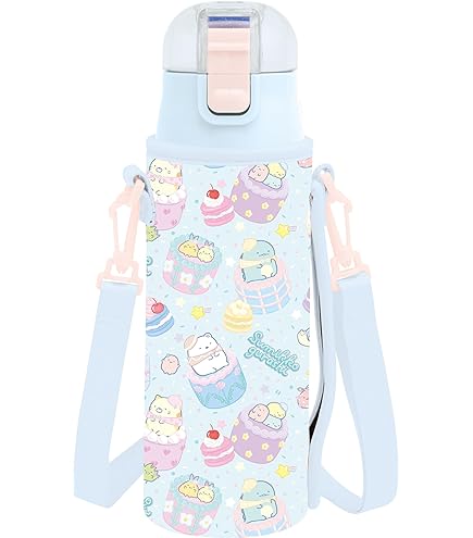 Amazon｜すみっコぐらし[保温保冷 水筒]ポケット ステンレスボトル/た