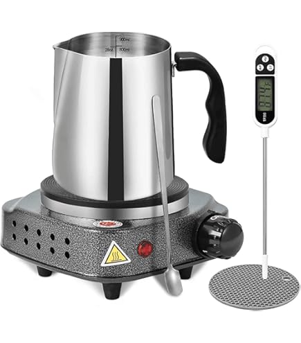 Amazon.co.jp: SoftOwl プレミアムソイキャンドル作りキット