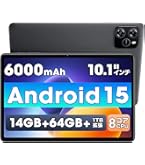 Amazon.co.jp: タブレット 10インチ 【Android 15 AI最適化OS フイルム