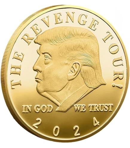 Amazon.co.jp: ドナルド・トランプ記念コインメタルメダル 第47代