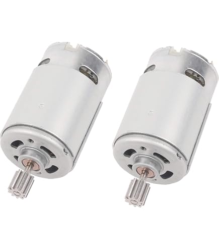 Amazon.co.jp: 2個 550 35000RPM 電動モーター 24ボルト 子供用