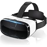 【2023新登場 VRゴーグル】 VRヘッドセット VRグラス 3Dパノラマ体験 VRゴーグル スマホ用 1080P 超広角120°視野角 非球面光学レンズ 軽量 放熱性良い 通気性 焦点距離&瞳孔間距離調整可 メガネ着装でき ヘッドバンド調節可 V