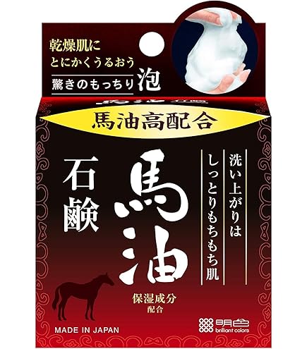 Amazon | ペリカン石鹸 ファミリー馬油石けん 80グラム (x 6