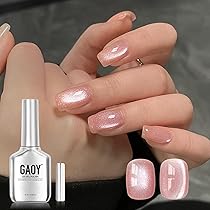 Amazon | GAOY マグネットネイル ジェルネイル ピンク 16ml ホログラフ