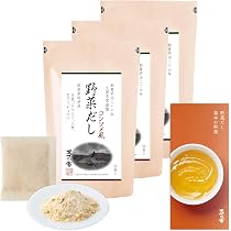 Amazon.co.jp: 久原本家 茅乃舎 野菜だし お料理読本付き 8g×24袋入【3