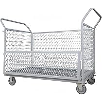 Tappros カゴ台車 折りたたみ 運搬車 ブレーキ付き 耐荷重300kg 71wSAngj6WL._UF894,1000_QL80_.jpg