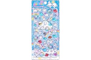 立体シール 3dシール キラキラ可愛い アクリル水晶滴膠 手帳 DIY 用 水筒・携帯ケース装飾 女の子向け ごほうび・贈り物に最適 手芸用品 (BKE-09)