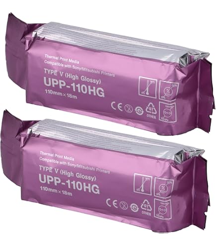 Amazon | ソニー 超音波感熱プリント用紙 UPP-110HG 5ロール | フォト