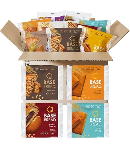 Amazon.co.jp: Base Bread Base Food, 6 Types of Base Bread, 6 Bags