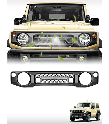 スズキ ジムニー グリルモール 5個セット ジムニー JC74 JB74 JB64 ジムニーノマド 5ドア ジムニーシエラ