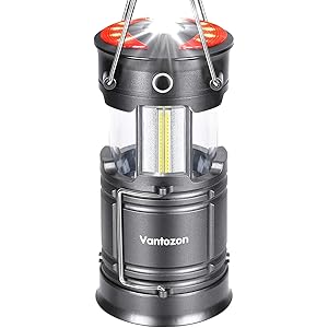 Vantozon LED ランタン 【第2世代 2in1給電方法】 キャンプランタン usb充電式 電池式 災害グッズ…