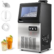 業務用製氷機、自立型設計-2つの給水方法 (60kg) 71EamFkPnSL._AC_UL210_SR210,