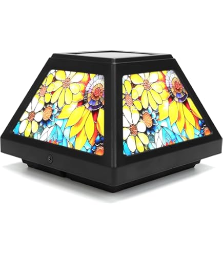 Sunpo Solar Post Cap Lights - 4x4, 5x5, 6x6 Fence Post Solar Lights - View #13