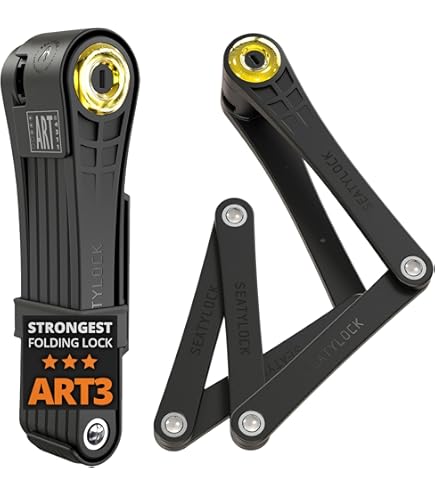 Amazon.co.jp: Seatylock FoldyLock コンパクト折りたたみ自転車ロック