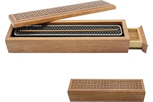 Moocervi Incense Holder Burner,Coffin Incense Storage Box Holder for Sticks, Wooden Incense-Stick Holder & Ash Catcher for Me
