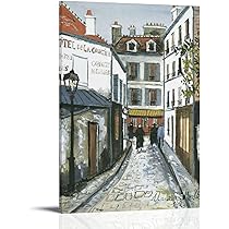 モーリス　ユトリロ　maurice utrillo 絵画 Amazon.co.jp: Maurice Utrilloモーリス・ユトリロ画家の作品