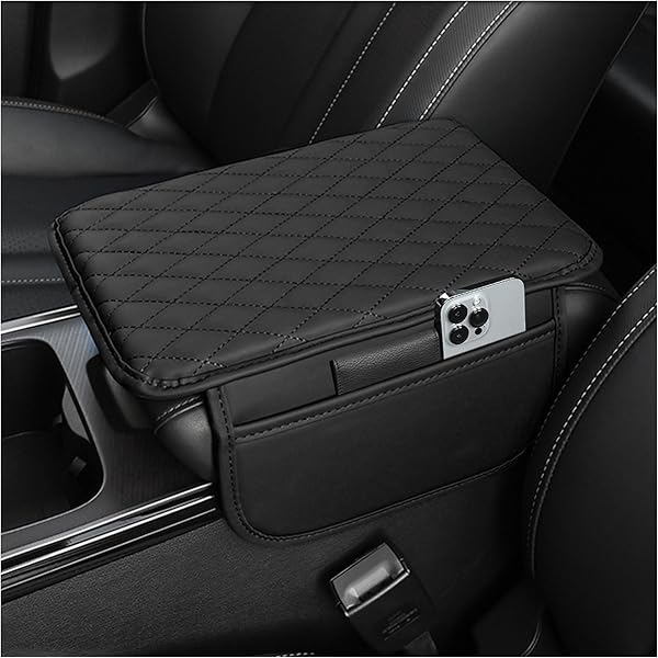 HIBEYO Key Fob Cover Fit For 2025 Audi Real Leather Key Case Fit For Audi 2025 A5 A5L A6 A6L Q6L Q6 RS Q6 RS6 SQ6 S6 E-tron Car Accessories Smart - View #9