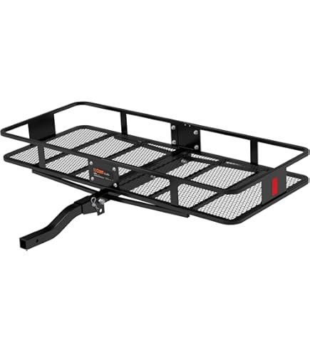 Amazon.co.jp: 折り畳み式 ワイドヒッチキャリア深型 ヒッチキャリア