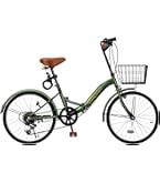 Amazon | Mixiu 折りたたみ自転車 20インチ 軽量 素早く折畳可能
