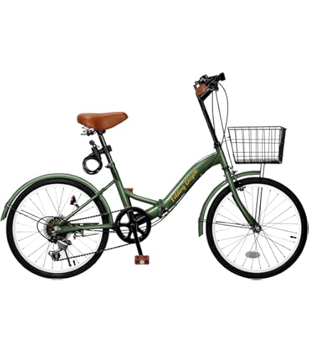 AIJYU CYCLE 20インチ折りたたみ自転車 AJ08N ホワイト アイジュサイクル 折りたたみ自転車 2025年モデル 荷台付き 20