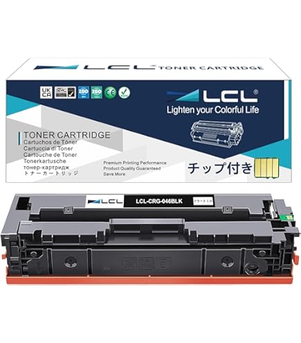 Amazon.co.jp: LCL Canon用 CRG-046H CRG-046HYEL (1パック イエロー