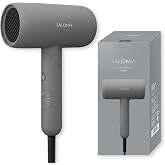 SALONIA サロニア スムースシャイン ドライヤー グレー 【Amazon.co.jp限定】 | 大風量,速乾,軽量,ヘアドライヤー