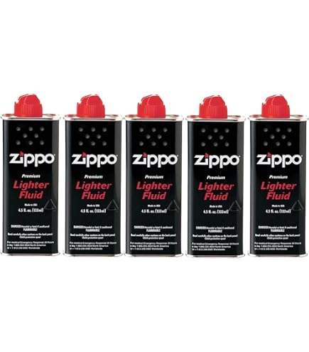 Amazon.co.jp: （4個セット） ZIPPO ジッポ オイル 小缶 133ml
