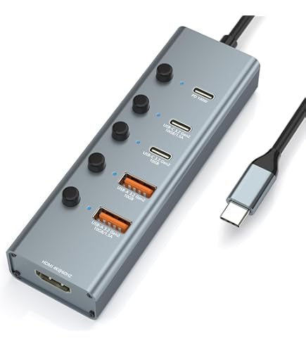 Amazon | サンワサプライ USB3.1 Gen2対応 Type-Cハブ USB-3TCH18BK