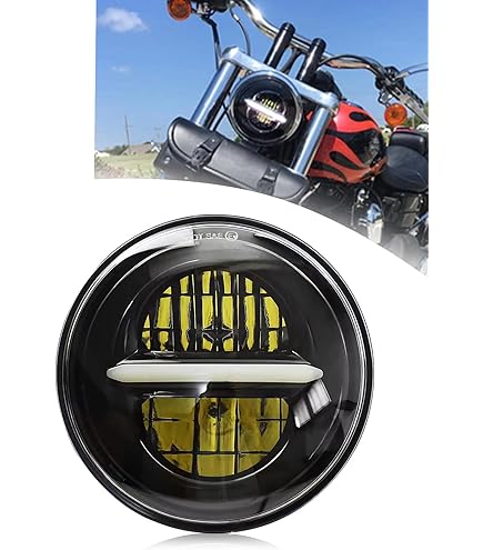 Amazon | ハーレー led 5.75 インチledヘッドライト Hi/45W Lo/30W