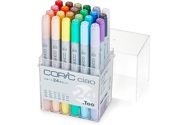 Too コピック チャオ スタート 24色セット 多色 イラストマーカー マーカー マーカーペン