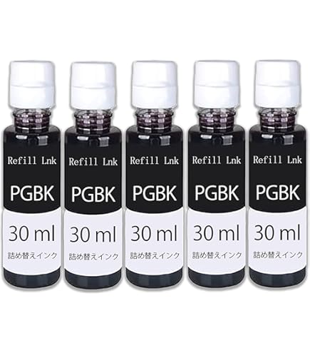 Amazon.co.jp: 詰め替えインクキャノン用互換インクボトルCyanシアン10