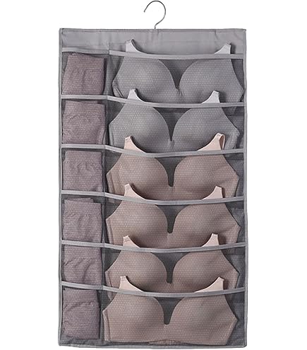 Amazon｜MISITU 吊り下げ収納 クローゼット 収納 吊り下げ 下着収納