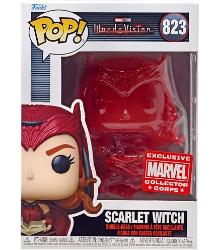 Amazon.co.jp: Funko Pop! Marvel スカーレット・ウィッチ スケッチVer
