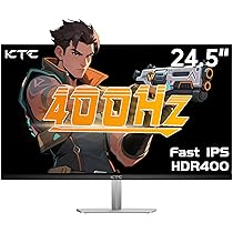Amazon.co.jp: KTC 24.5インチ 400Hz ゲーミングモニター FHD