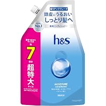 Amazon.co.jp: h&s モイスチャー [頭皮にうるおい・しっとり髪