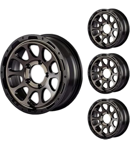 Amazon.co.jp: モーターファーム デイトナホイール 16x6J 5H/139.7-18