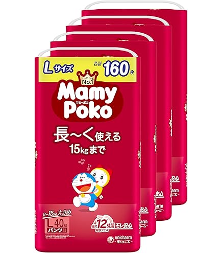 MamyPoko ドラえもん パンツ Lサイズ 168枚(42枚×4)