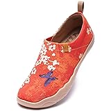 UIN Butterfly Travel Shoes Art Painted Women Slip-on Loafers