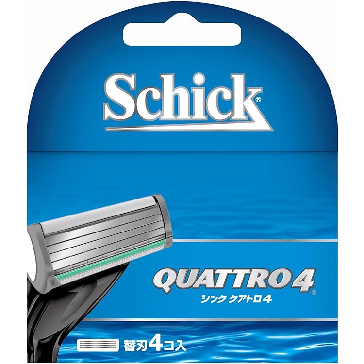 Amazon.co.jp: シック Schick クアトロ4 4枚刃 チタニウム