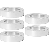 Amazon | アルミ スペーサー 5個 M12 内径12.5mm×外径20mm×長さ5mm