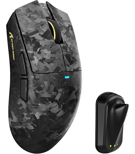 Amazon | ATTACK SHARK V8 ゲーミングマウス Nordic54L15 PAW3950MAX