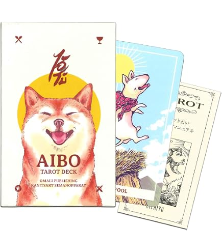 Amazon.co.jp: タロットカード かわいい 犬 カードデッキ ボードゲーム