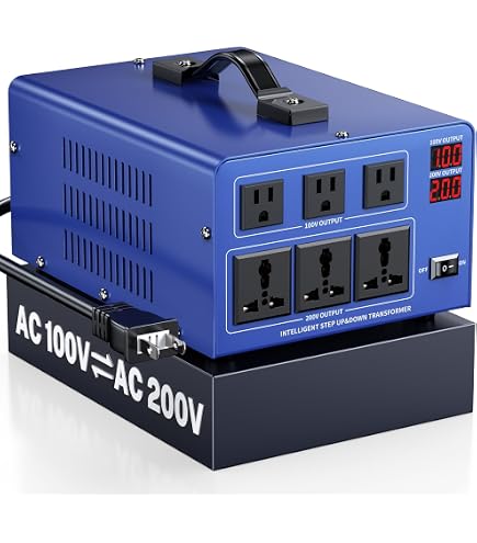 Amazon.co.jp: 育良精機 ポータブルトランス PT20U 昇圧専用 AC100V