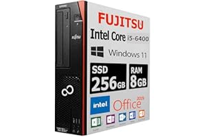 【整備済み品】富士通 デスクトップPC D586/第6世代 i5-6400/Win11 Pro/MS Office H&B 2019/wajunのwifi/Bluetooth/DVD/8GB/256GB SSD