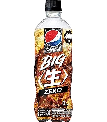 Amazon.co.jp: サントリー ペプシ BIG ＜生＞ゼロ コーラ 600ml×24本